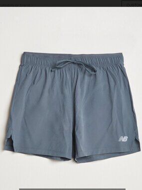 New Balance Gray 5" Shorts in Medium
